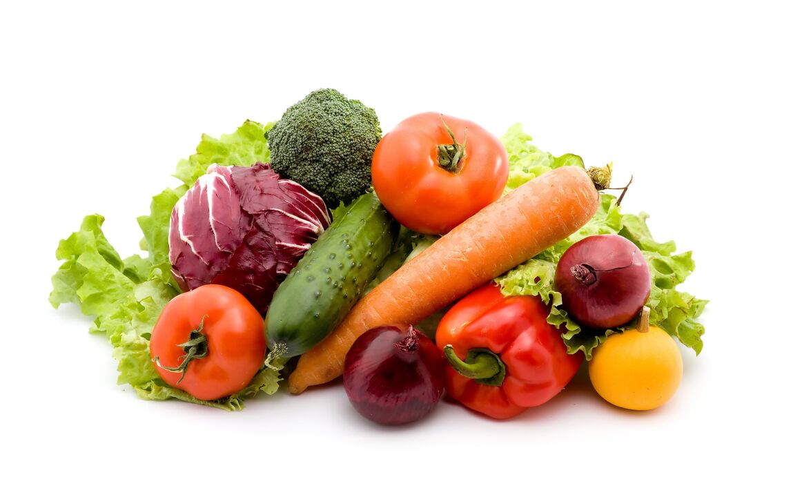 Gemüse zur Gewichtsreduktion pro Woche um 7 Kilogramm