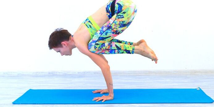 Yoga-Pose zum Abnehmen Foto 3