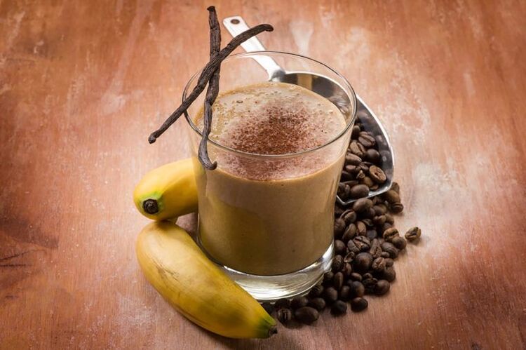 Kaffee-Protein-Smoothie zur Gewichtsreduktion