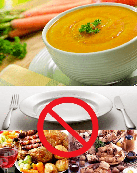 Diät für Gastritis