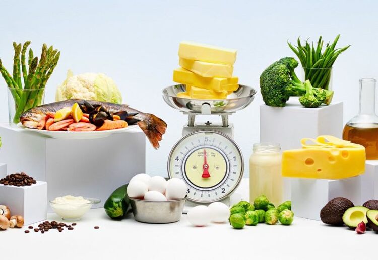 Empfohlene Lebensmittel für die Keto-Diät