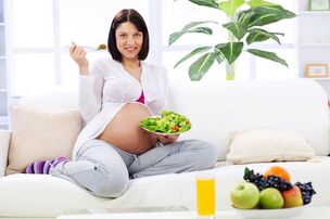 Bei schwangeren Frauen ist eine Diät kontraindiziert
